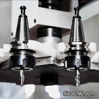 ISO30 Portaherramientas blanco Tenedor de plástico Clips de herramientas para la robótica CNC