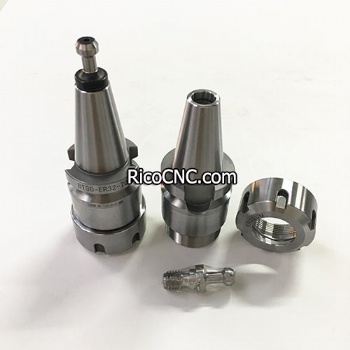 BT30 Tool Holder CNC Milling Collet Chuck with Keyway