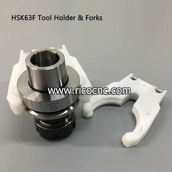 CNC Tool Clips HSK63F Horquillas de portaherramientas para el recambio del cambiador de herramientas