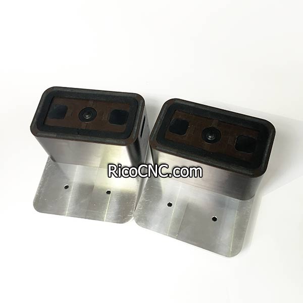 132x75x74mm Half Size Brown Vacuum Block for Biesse Rover CNC