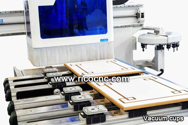 CNC Vacuum Suction Cup Block Pods for PTP CNC Processing Centers