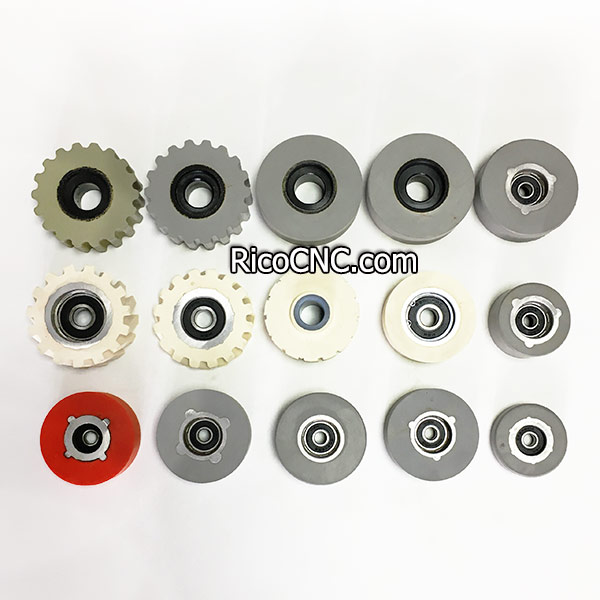 Rubber Pressure Roller Wheels for Edgebanders Edge Banding Machine