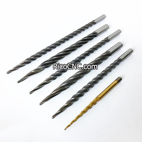 Ball End Tapered Foam Cutting Tool Conical Taper Milling Bits for EPS Foam  Carving