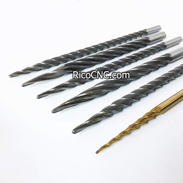 Ball End Tapered Foam Cutting Tool Conical Taper Milling Bits for