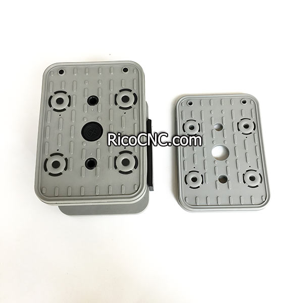 10.01.12.00251 Top Suction Plate VCSP-O 160x115x16.5 Upper Rubber Cover