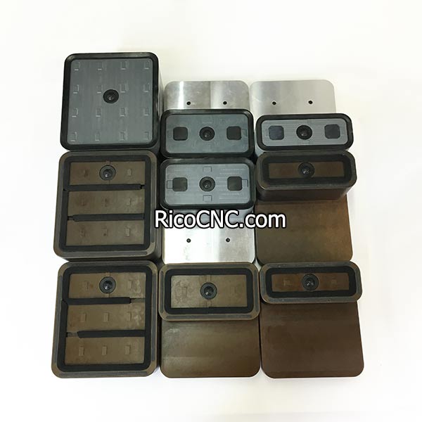 48mm Tall Biesse 132x54mm 6308A0160 Standard Vacuum Clamping Block for Pod CNC Router Machine