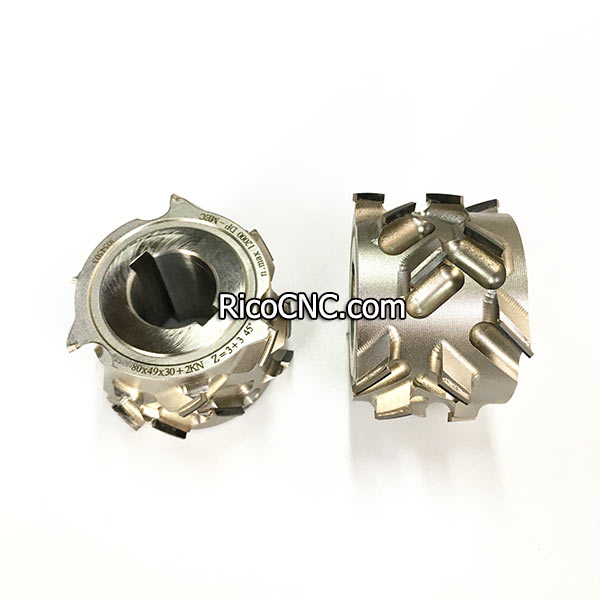 80x30xH49 Z 3+3 PCD Pre-milling Cutter Replacement for Wirutex S13165 BIESSE CSEN350085 for AKRON