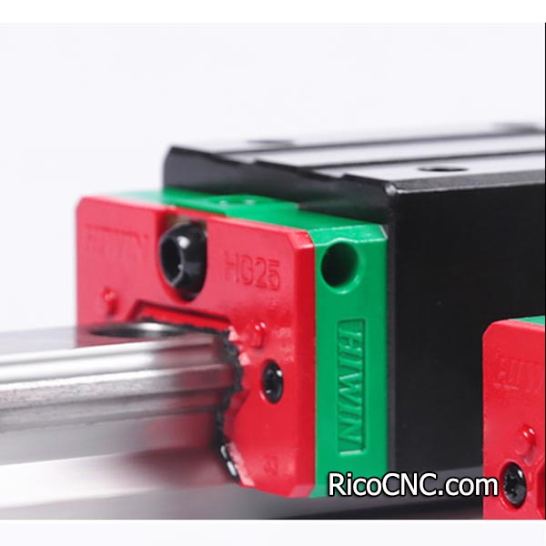 HGH25 Steel Square Linear Sliding Block for 25mm width Linear Guide Carriage 