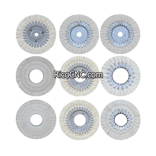 180x50x20 Fabric Buffing Wheel Cloth Polishing Wheels Nanxing Edgebanders