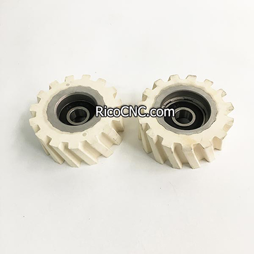 Rubber Pressure Roller Wheels for China Nanxing Automatic Edge Bander