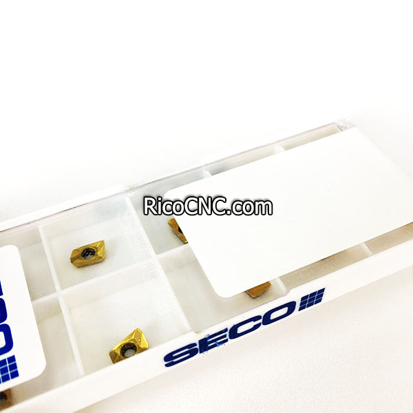 Original SECO XOMX060204R-M05 F40M Carbide Milling Inserts
