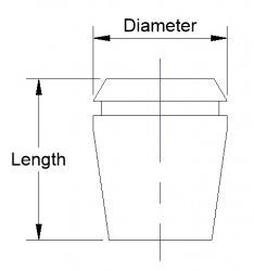 ER collets dimension sizes