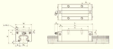 HGH block dimensions