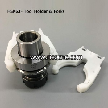 CNC Tool Clips HSK63F Horquillas de portaherramientas para el recambio del cambiador de herramientas