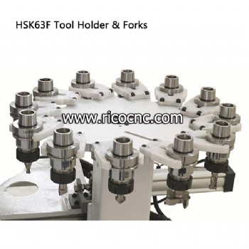 CNC Tool Clips HSK63F Toolholder Forks for Tool Changer Replacement