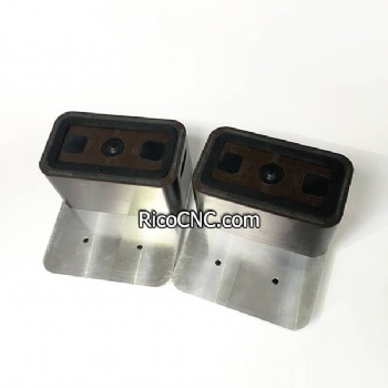 132x75x74mm Half Size Brown Vacuum Block for Biesse Rover CNC