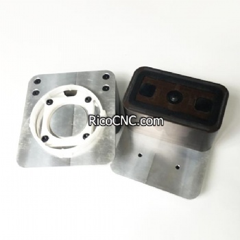 132x75x74mm Half Size Brown Vacuum Block for Biesse Rover CNC