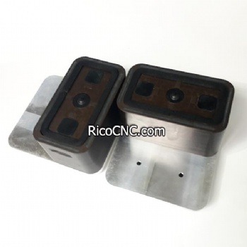 132x75x74mm Half Size Brown Vacuum Block for Biesse Rover CNC