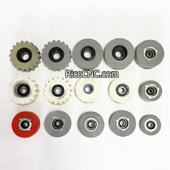 Rubber Pressure Roller Wheels for Edgebanders Edge Banding Machine