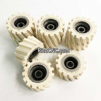 Rubber Pressure Roller Wheels for Edgebanders Edge Banding Machine