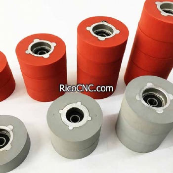 Rubber Pressure Roller Wheels for Edgebanders Edge Banding Machine