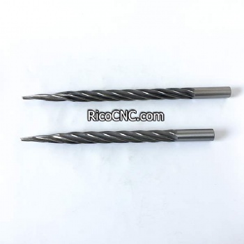 Ball End Tapered Foam Cutting Tool Conical Taper Milling Bits for EPS Foam Carving