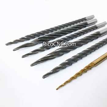 Ball End Tapered Foam Cutting Tool Conical Taper Milling Bits for EPS Foam Carving