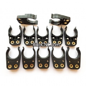 Black BT30 Tool Holder Clips Plastic Tool Change Fingers for CNC