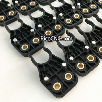 HSK25E Horquillas de sujeción de herramientas Dedos de clip de plástico para la máquina de fresado CNC ATC