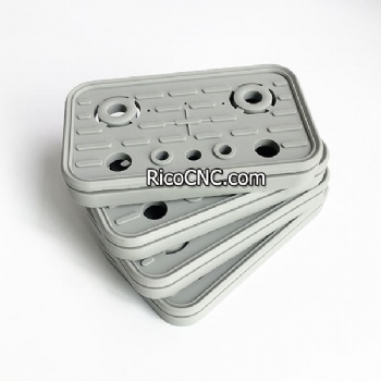 4-011-11-0079 125x75x17mm Top Rubber Suction Pads for CNC Vacuum Pods