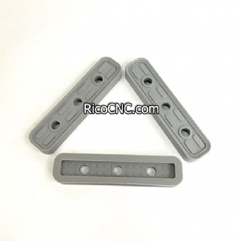 Placas de succión de goma superior de 130x30mm para recambios de ventosas CNC