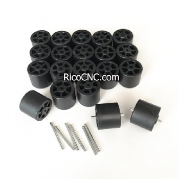 25x3x24mm Panel Support Beam Roller for Biesse Akron Roxyl Edgebanders