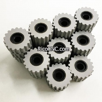 2-250-19-4040 70x18x25mm Pressure Roller Wheels with Countersink for Brandt Edgebanders