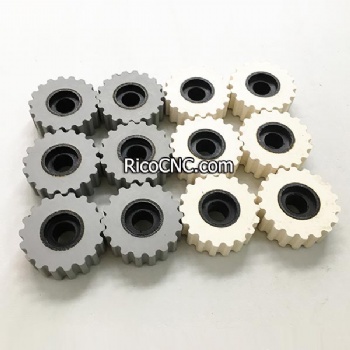 2-250-19-4040 70x18x25mm Pressure Roller Wheels with Countersink for Brandt Edgebanders