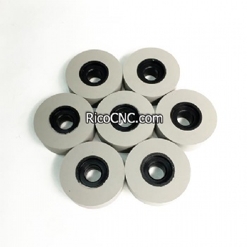 70x18x25 Top Flat Pressure Rollers with Countersunk for IMA OTT Brandt Edgebanders