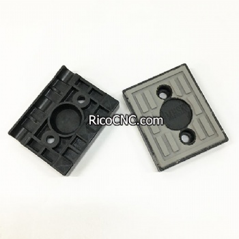 98x80mm Homag Tracking Pads with One Side Half Arc R8mm