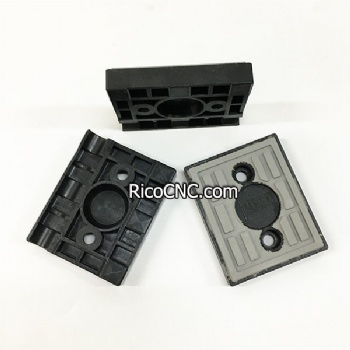 98x80mm Homag Tracking Pads with One Side Half Arc R8mm