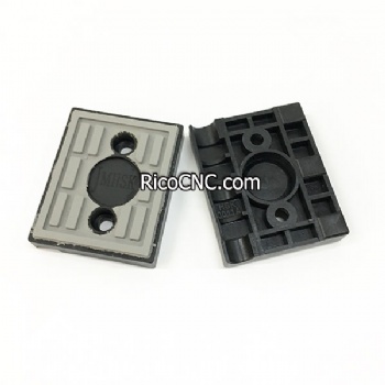 98x80mm Homag Tracking Pads with One Side Half Arc R8mm