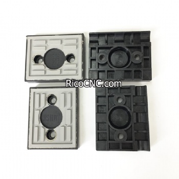 98x80mm Homag Tracking Pads with One Side Half Arc R8mm