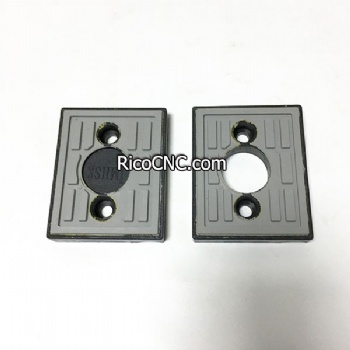 98x80mm Homag Tracking Pads with One Side Half Arc R8mm