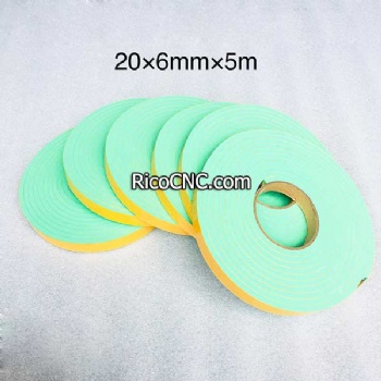 4699950759 Pressure Beam Foam Strip Green Tape for Homag Holzma Beam Saw Machine