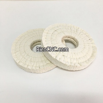 160x50x20mm Cloth Buffing Polishing Wheels for SCM Edge Banding Machine