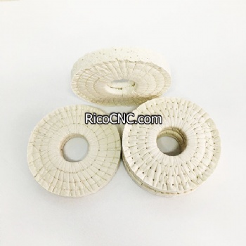 160x50x20mm Cloth Buffing Polishing Wheels for SCM Edge Banding Machine