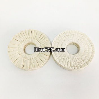 160x50x20mm Cloth Buffing Polishing Wheels for SCM Edge Banding Machine