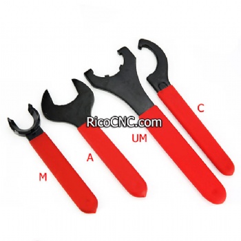 C Type Wrench Hook Spanner for APU13 CNC Keyless Drill Chuck and Twister Nut