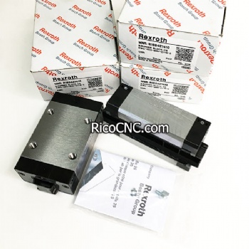 Bosch Rexroth Linear R169421410 Bloque de deslizamiento de carril de bolas de tamaño 25 para los ejes Y y Z de FlexiCam CNC