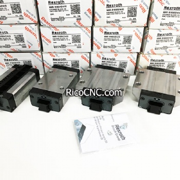 Bosch Rexroth Linear R169421410 Bloque de deslizamiento de carril de bolas de tamaño 25 para los ejes Y y Z de FlexiCam CNC