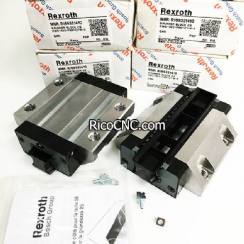 Rexroth R169321410 R169329310 Rodamientos lineales de repuesto de carril de bolas de tamaño 25 para CNC FlexiCam