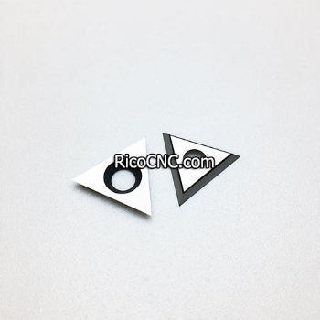 BIESSE E3401E0117 Cuchilla triangular para raspar el pegamento Wirutex C00626 Raspador de pegamento