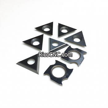 BIESSE E3401E0117 Cuchilla triangular para raspar el pegamento Wirutex C00626 Raspador de pegamento